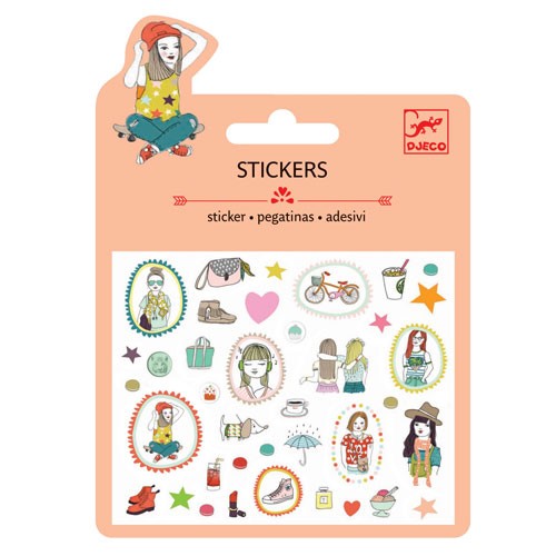 MINI STICKERS PUFFY FASHION