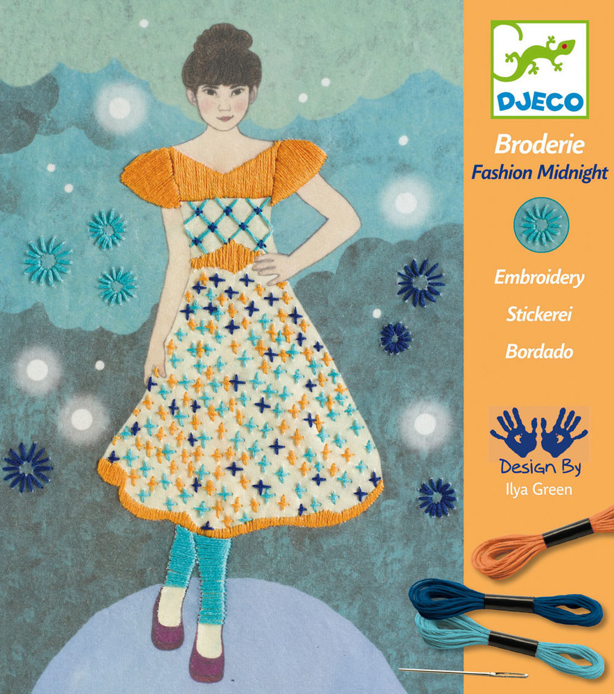 Embroidery - Fashion Midnight Djeco