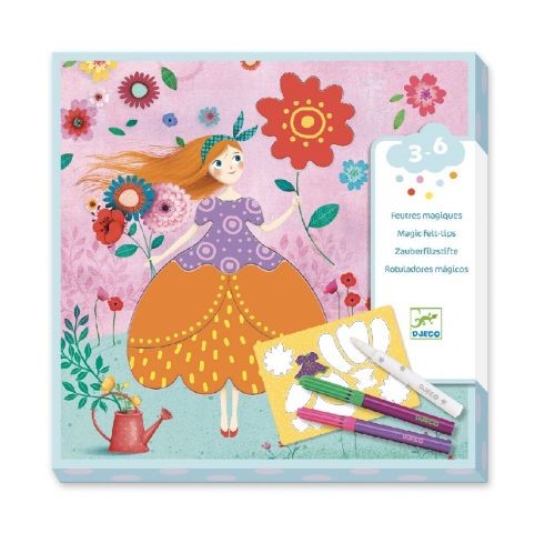 Magic Felt Tips - Marie's Pretty Dresses