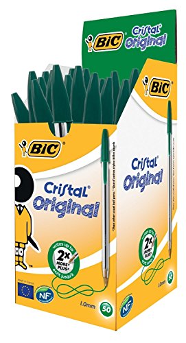 Bic Biro Green 1.0mm Original