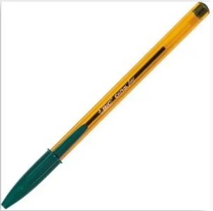 BIC BIRO GREEN CHRYSTAL FINE