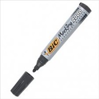 Permanent Marker Black Round 2000 Bic