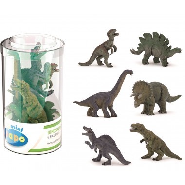 Mini Plus Dinosaurs 6 pcs Papo