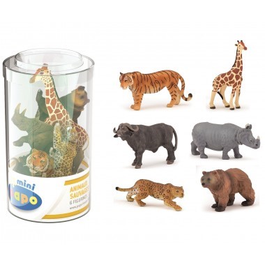 Mini Plus Wild Set 6pcs Papo