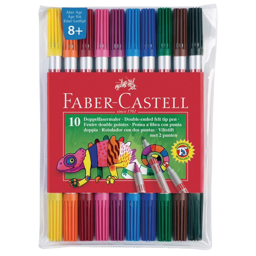 Double Fibre-Tip Pens 10