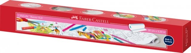 Colouring Banner Roll with Pony Motif Faber Castell