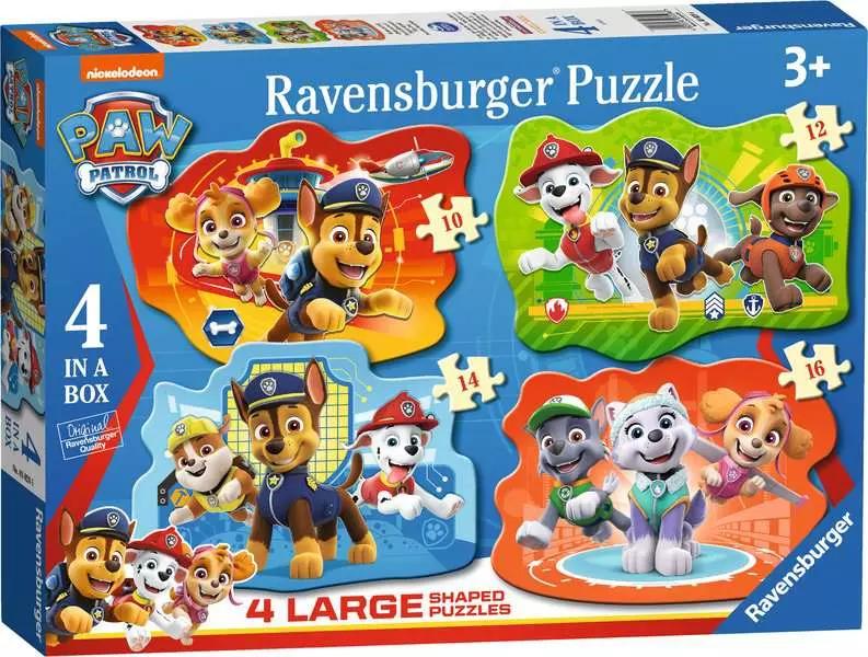 Paw Patrol Large Puzzle 4 in a box