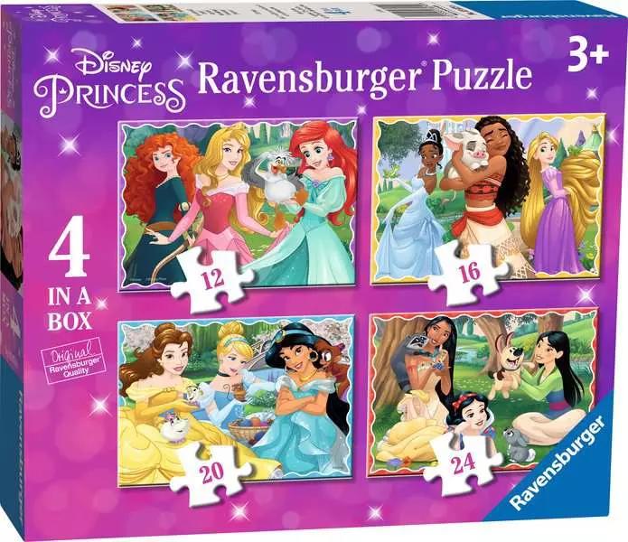 Disney Princess 4 in a box Puzzle