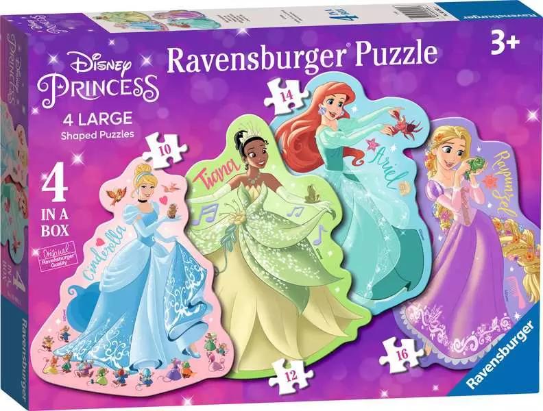 Puzzle 4 in a box Disney Princesses