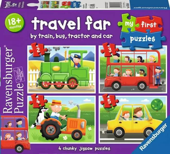 Puzzle 2/3/4/5pc - Travel Far my first