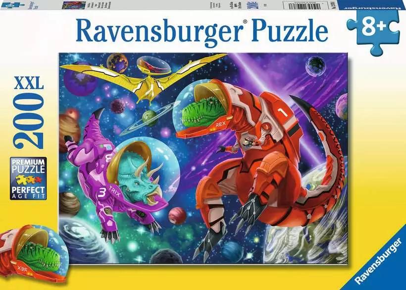 Puzzle 200pc Space Dinosaurs