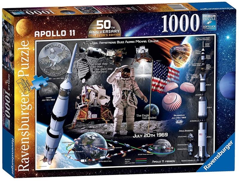 Apollo 11 50th Anniversary Puzzle 1000pc (Jigsaw)