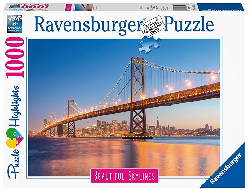 Puzzle Beautiful Skylines San Francisco 1000 pcs Ravensburger (Jigsaw)