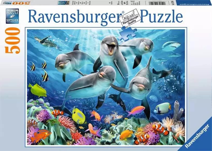 Puzzle 500pc Dolphins (Jigsaw)