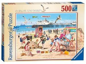 Puzzle Day at the Beach 500pcs (Jigsaw)