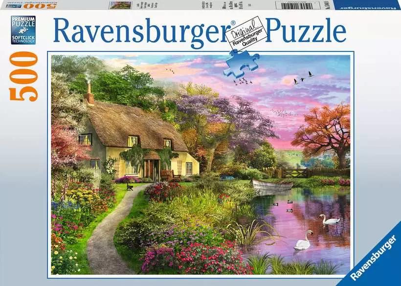 Puzzle Country House 500 pcs Ravensburger