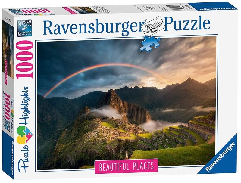 Rainbow over Machu Picchu Ravensburger Puzzle 1000pc (Jigsaw)