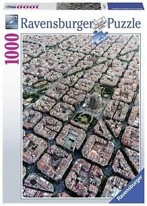 Barcelona From Above Ravensburger Puzzle 1000pc