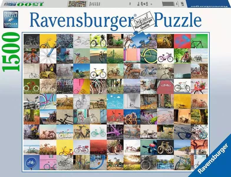 Puzzle 99 Bicycles 1500 pcs Ravensburger (Jigsaw)