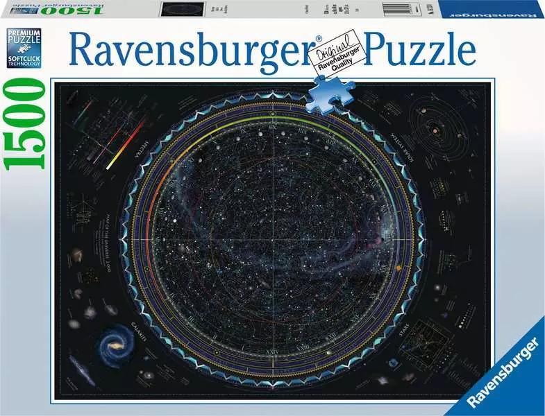 Puzzle Map Of The Universe 1500pcs Ravensburger