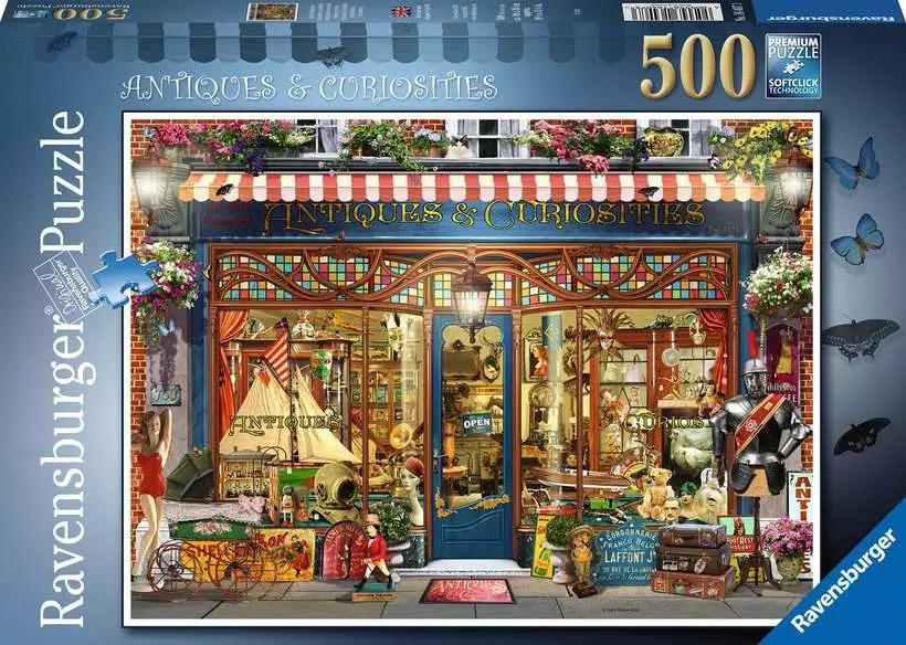 Puzzle Antiques AND Curiosities 500pcs Ravensburger