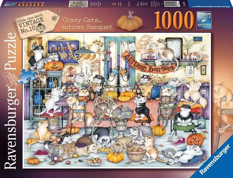 Crazy Cats - Autumn Banquet 1000pcs