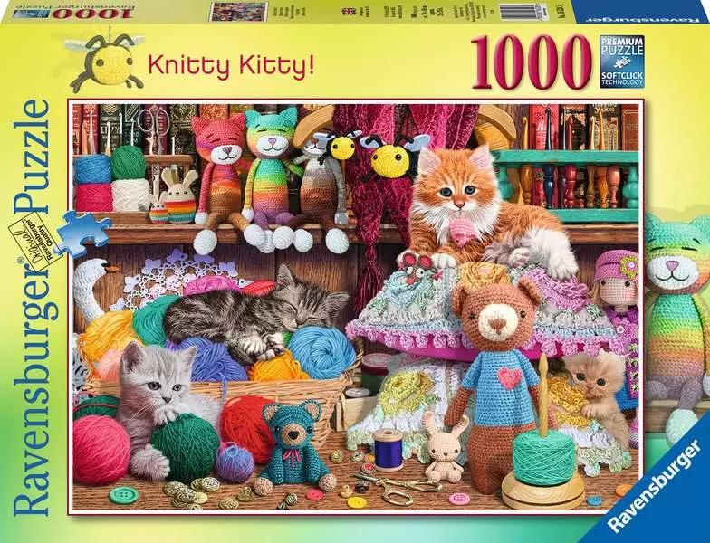 Puzzle Knitty Kitty 1000pcs