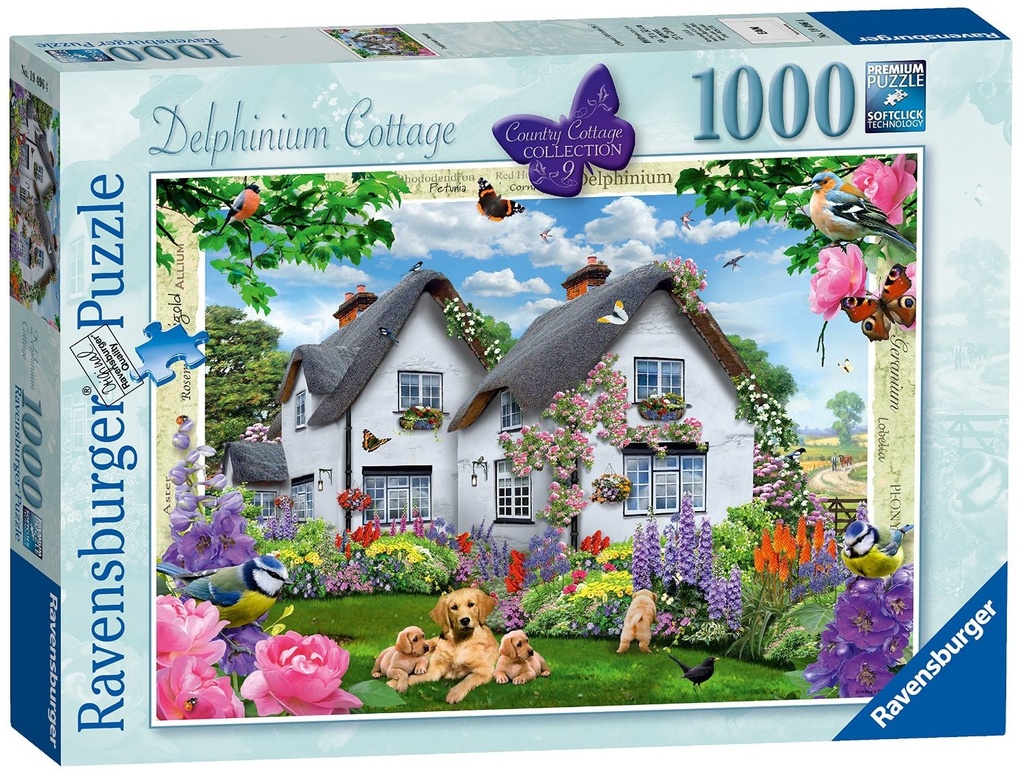 Puzzle Delphenium Ravensburger 1000pc (Jigsaw)