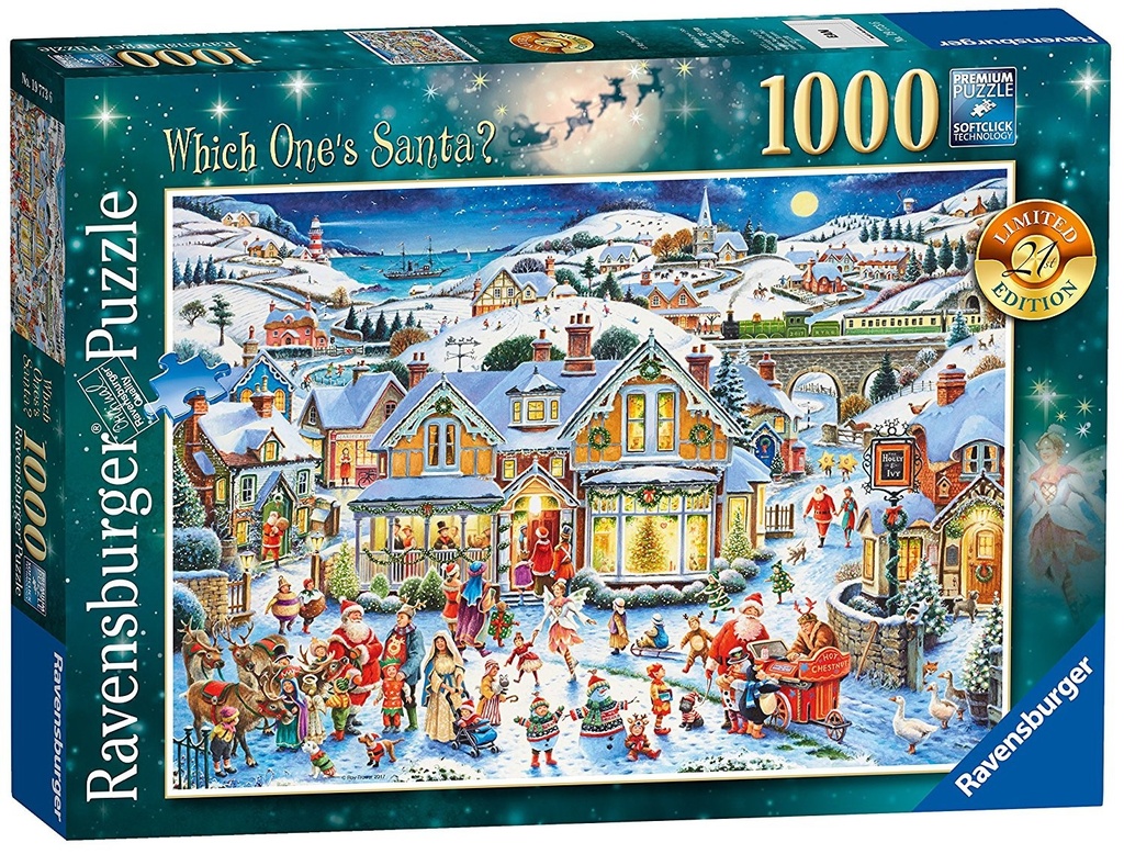 Puzzle Which One's Santa 1000pcs Ravensburger (Jigsaw)