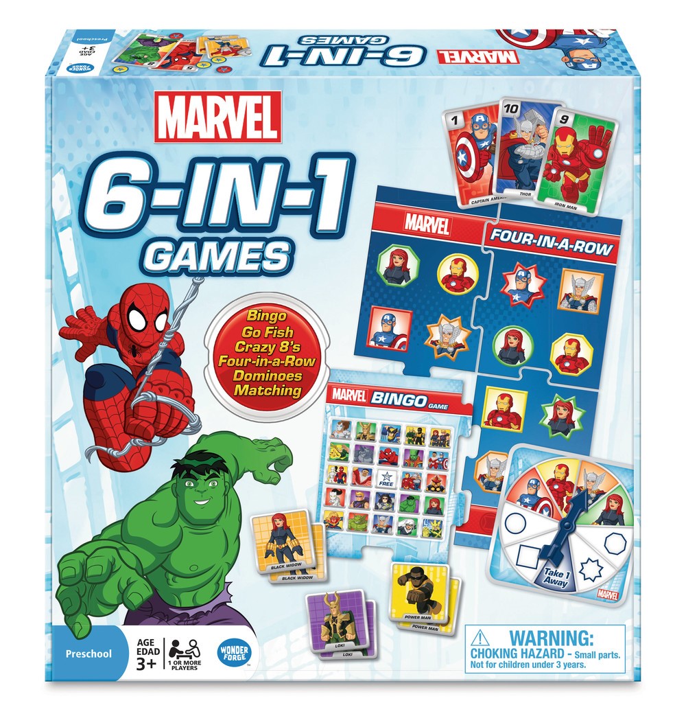 Marvel 6-in-1 Games