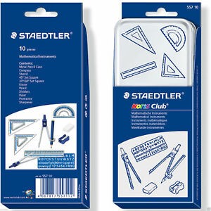 Maths Set Noris Club 10pcs Staedtler (Geometry Set)