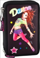 Top Model Filled Pencil Case - 3 zip