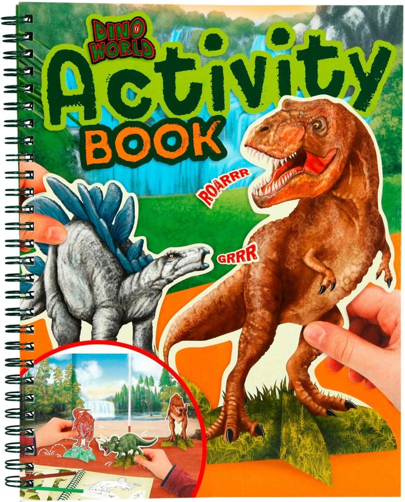 Dino World Activity Book