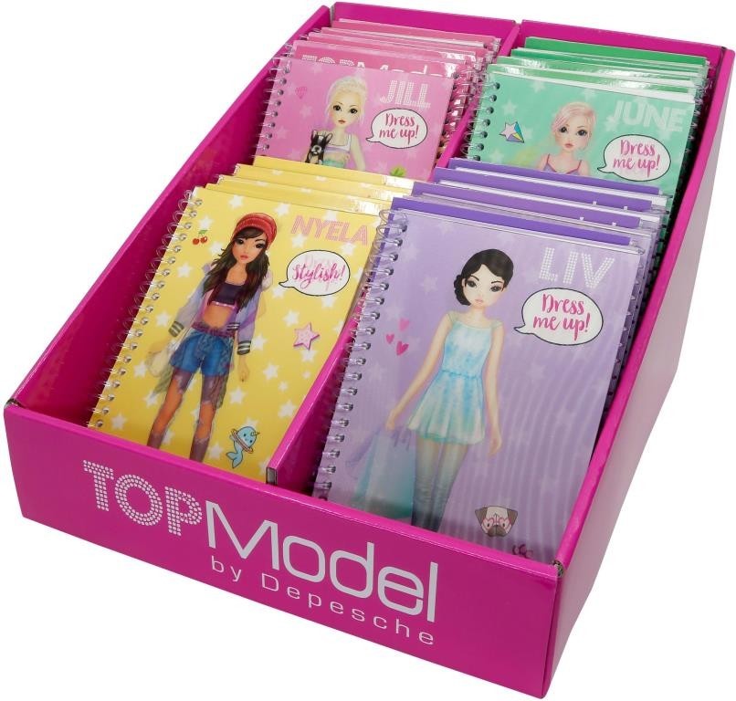 Top Model Dress Me Up Spiral Book