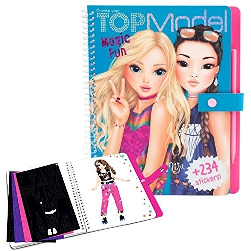 Magic Fun Colouring Book Top Model