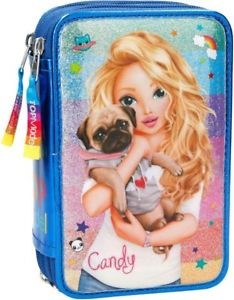 Triple Pencil Case Filled Top Model