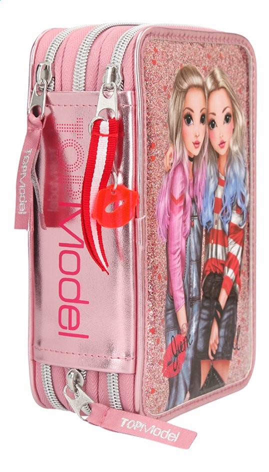 Top Model Filled Pencil Case Triple Friend