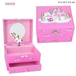 Ylvi and Minimoomis Music Box with rotating Unicorn