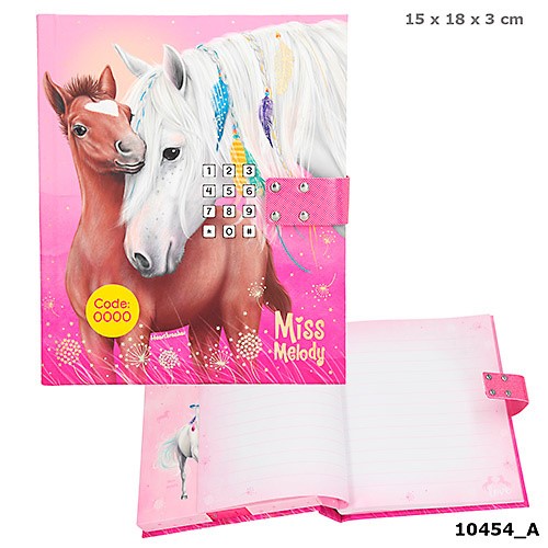 Miss Melody Diary Motif 1 with Code