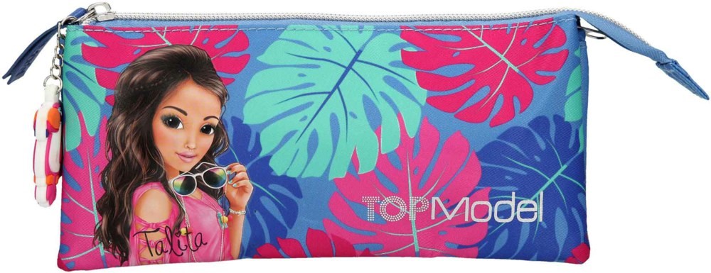 Top Model Pencil Case Tropical Blue