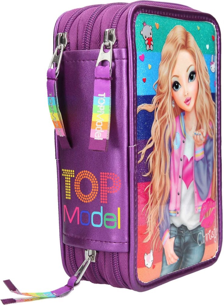 TopModel Filled Pencil Case Tripple Friend