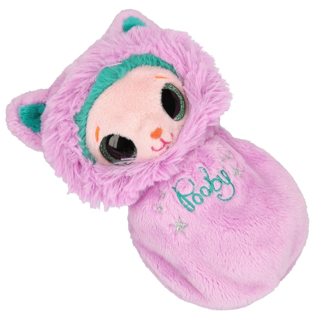 Minimoomi Plush Pooby in Sleeping Bag