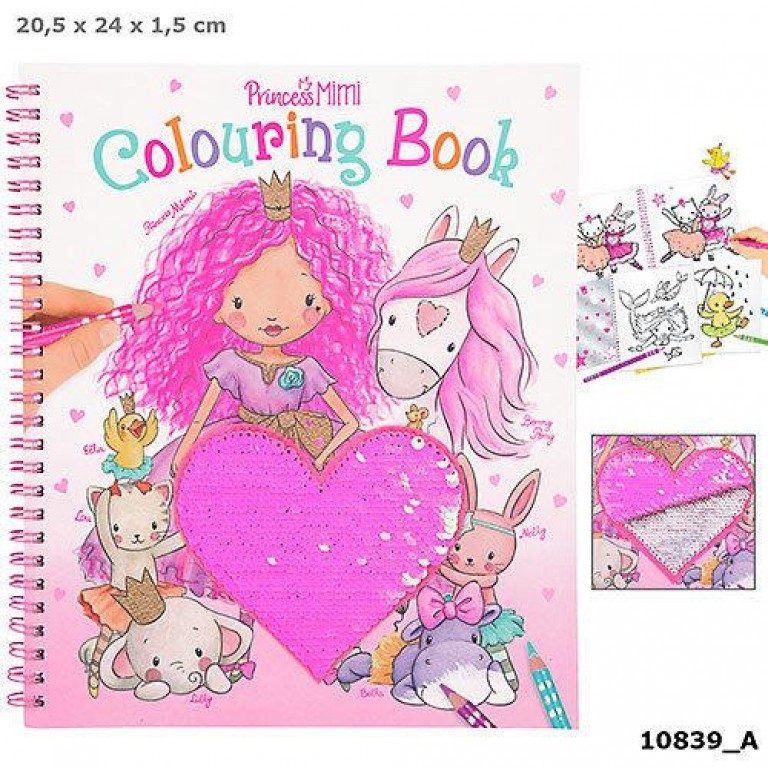 Princess Mimi Colouring Book