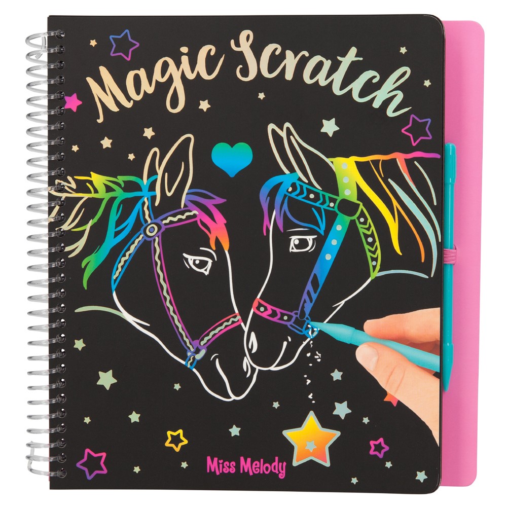 Miss Melody Magic Scratch Book