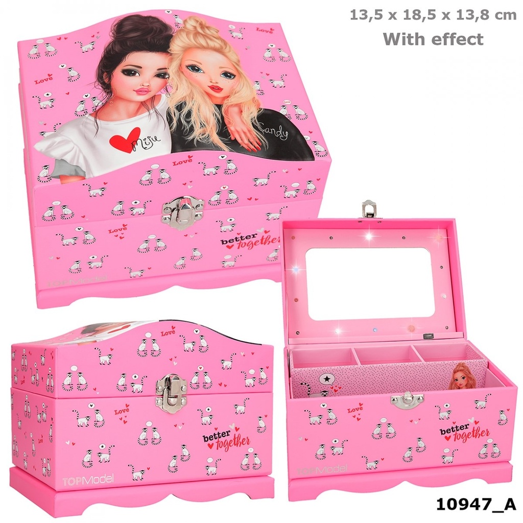 TopModel Jewellery Box With Light