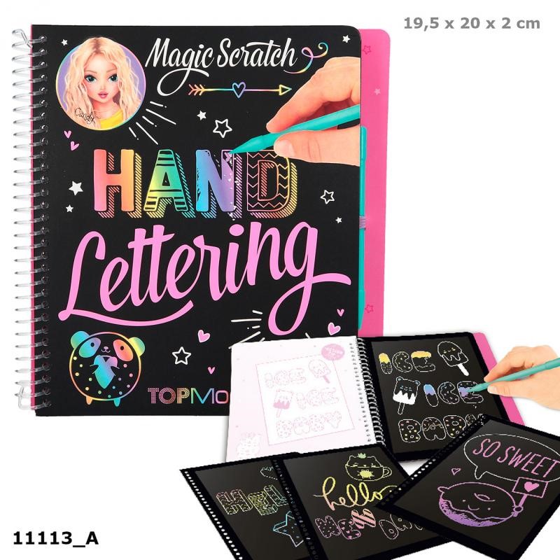 Magic Scratch Book Hand Lettering TopModel