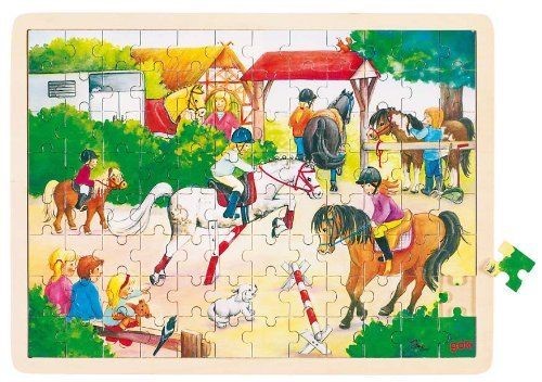 Horse Show Puzzle Goki (Jigsaw)