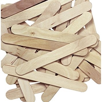 Jumbo Natural Pop Stick 25pc