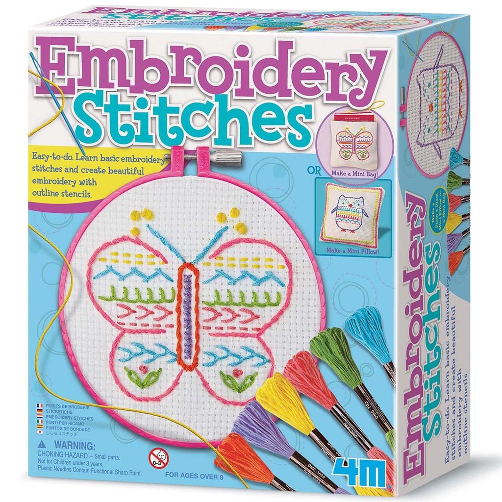 Embroidery Stitches Kit