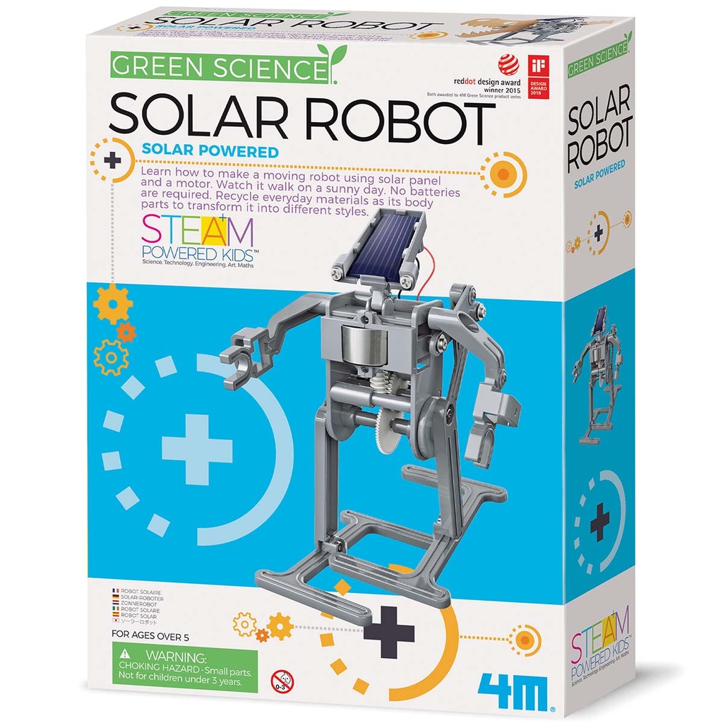 Solar Robot Green Science